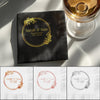 Elegant Personalized Wedding Date Napkin product