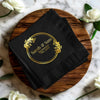 Custom Elegant Gold Design Wedding Napkins product