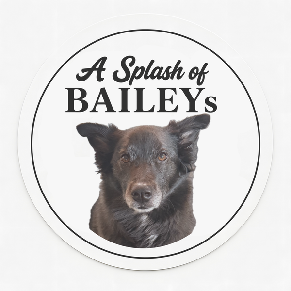 Pet Photo Wedding Cocktail Toppers | Personalized Edible Drink Garnishes
