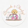 Pet Photo Wedding Cocktail Toppers | Personalized Edible Drink Garnishes
