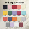Diverse Selection of Elegant Foil Napkin Colors product