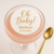 Personalized Edible Drink Toppers for Baby Shower – Custom Baby Shower Cup Toppers – Gender Reveal, Baby Sprinkle, Party Decorations