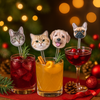 Custom Pet Photo Cocktail Stirrers – Personalized Acrylic Drink Stir Sticks for Parties, Weddings & Holidays