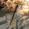 Personalized Acrylic Wedding Cocktail Stirrers – Custom Name Drink Swizzle Sticks – Luxury Reception Bar Decor – 10 30 50 100 Pack