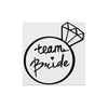 Team Bride Beverage Napkins, Bachelorette Party Napkins, Bridal Shower Decoration, Engagement Party Accessories, Hen Party Essentials